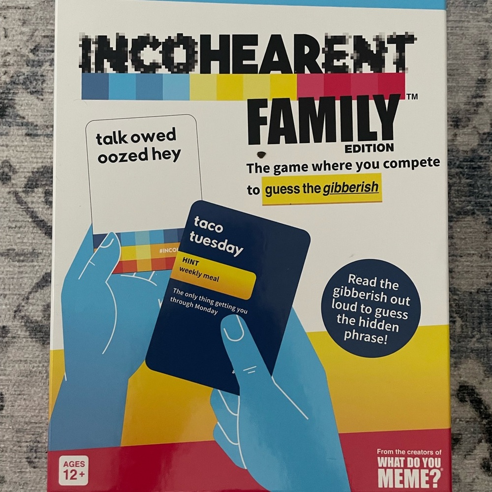 Incohearent family game